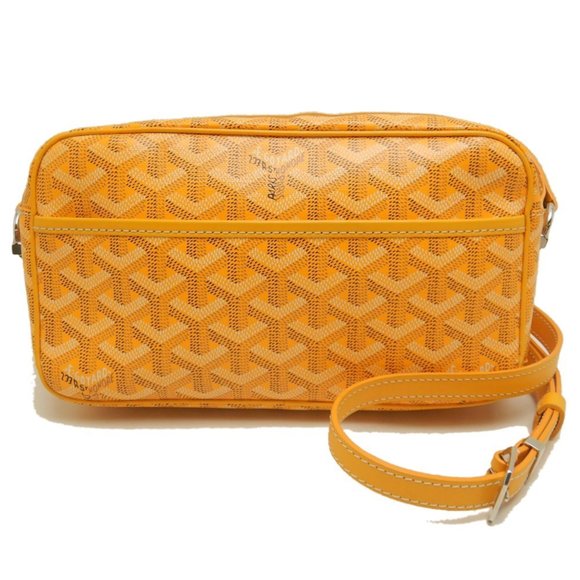 Goyard Cap vert Yellow Canvas shoulder - Picture 1 of 10